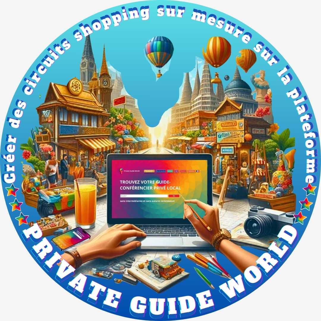 La plateforme PRIVATE GUIDE WORLD est un moyen pratique pour les touristes et les guides touristiques de se rencontrer !