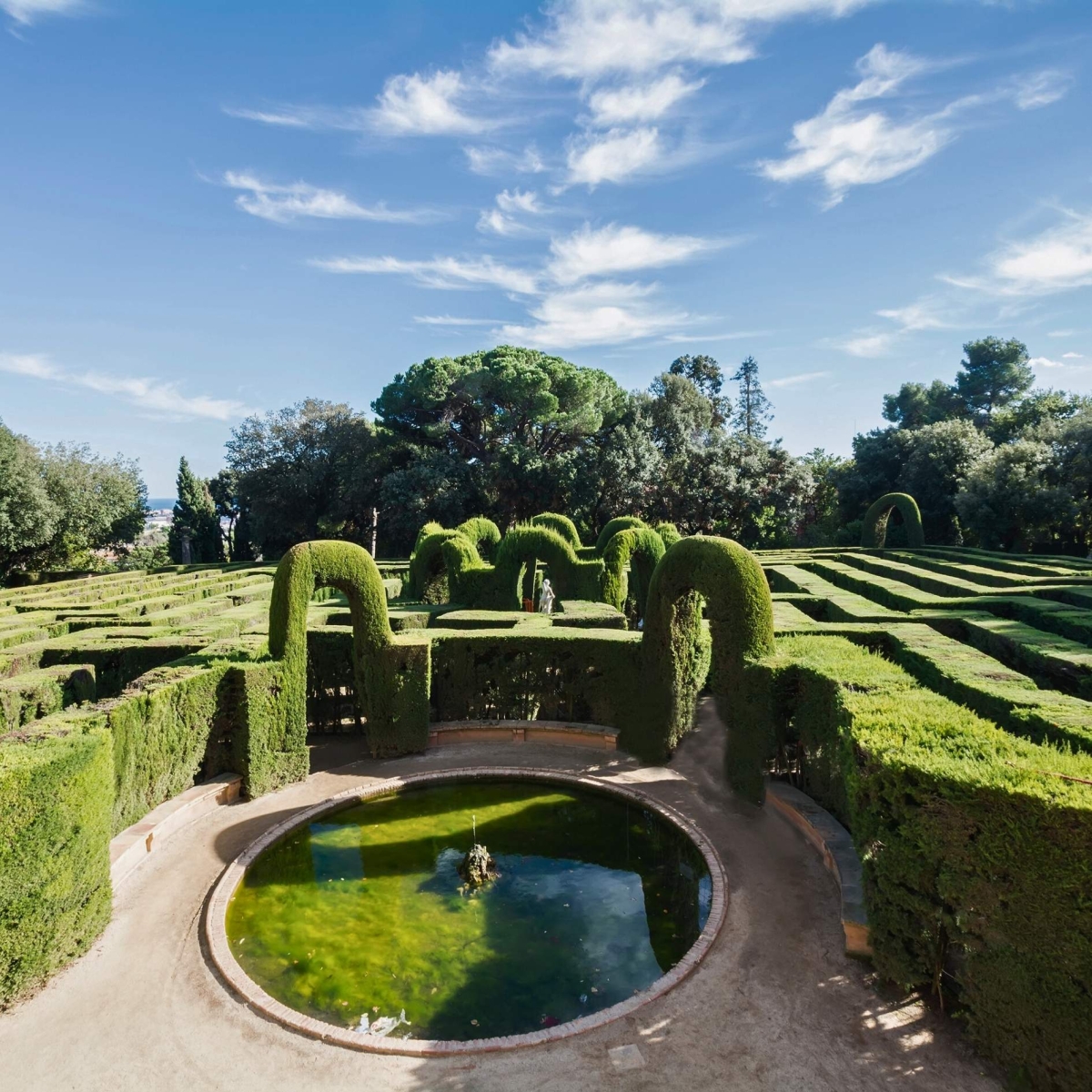 Labyrinth Park of Horta, sometimes named Laberint Horta Gardens is an historical garden in the Horta-Guinardó district in Barcelona, and the oldest of its kind in the city