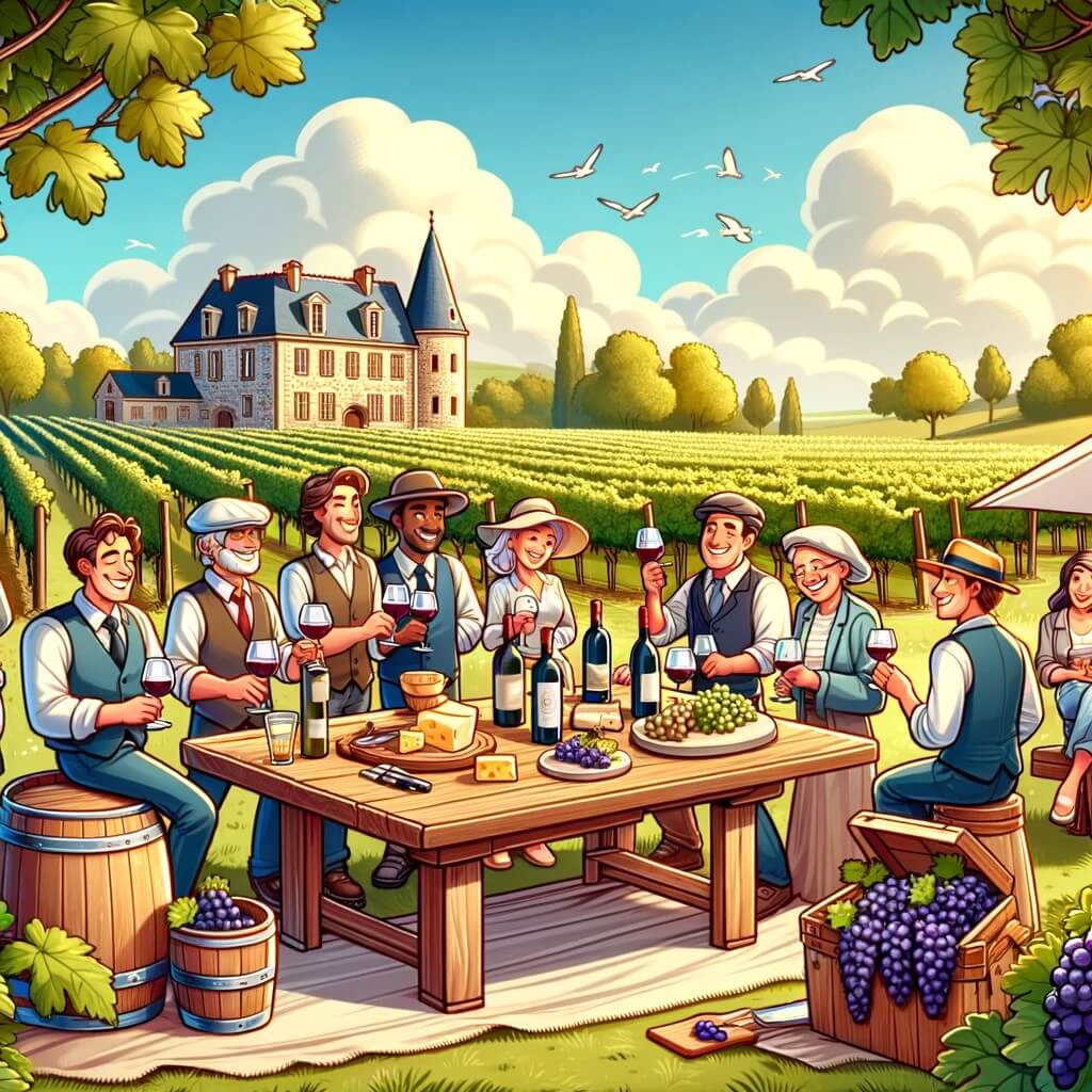 France : dégustation de vins locaux