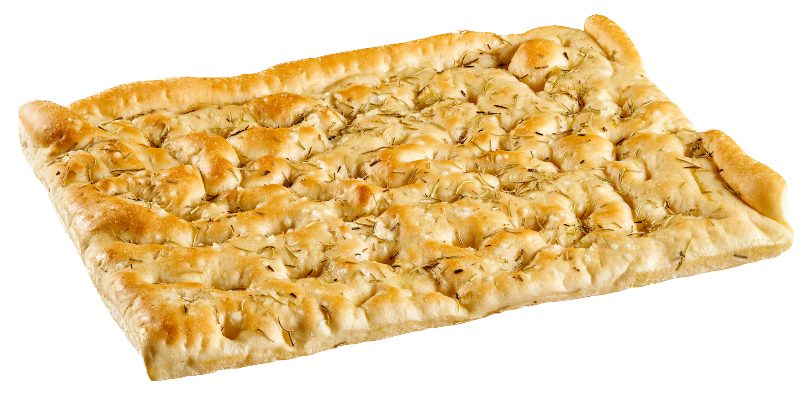 Pain focaccia italien assaisonné au romarin