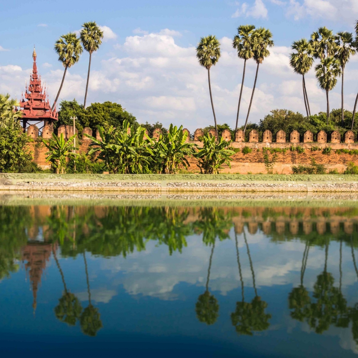 Мандалай, Королевский дворец Бирмы