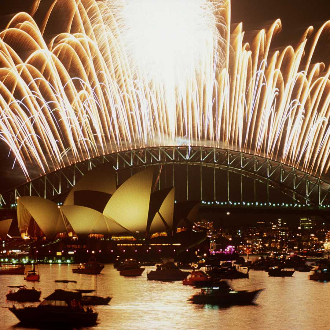 Новогодний фейерверк, Сидней