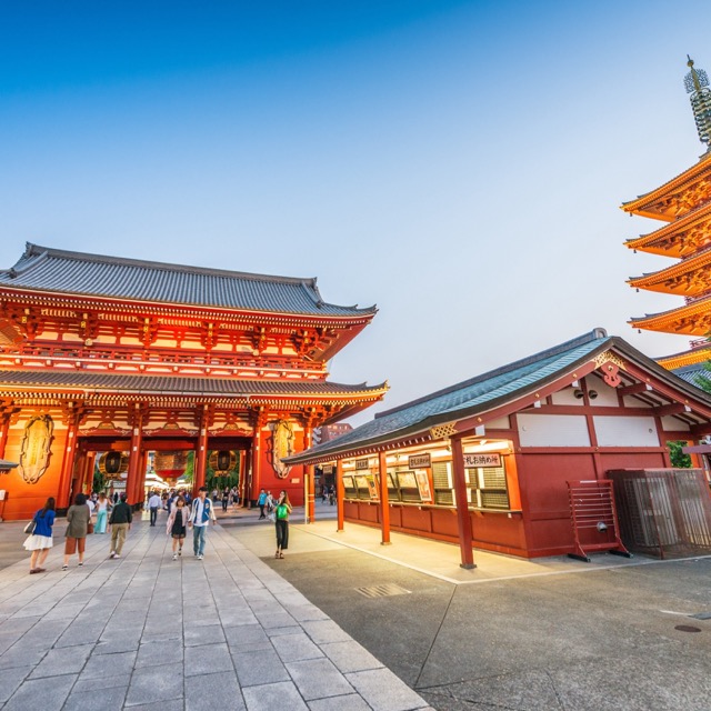 Tempio Senso-Ji a Tokyo