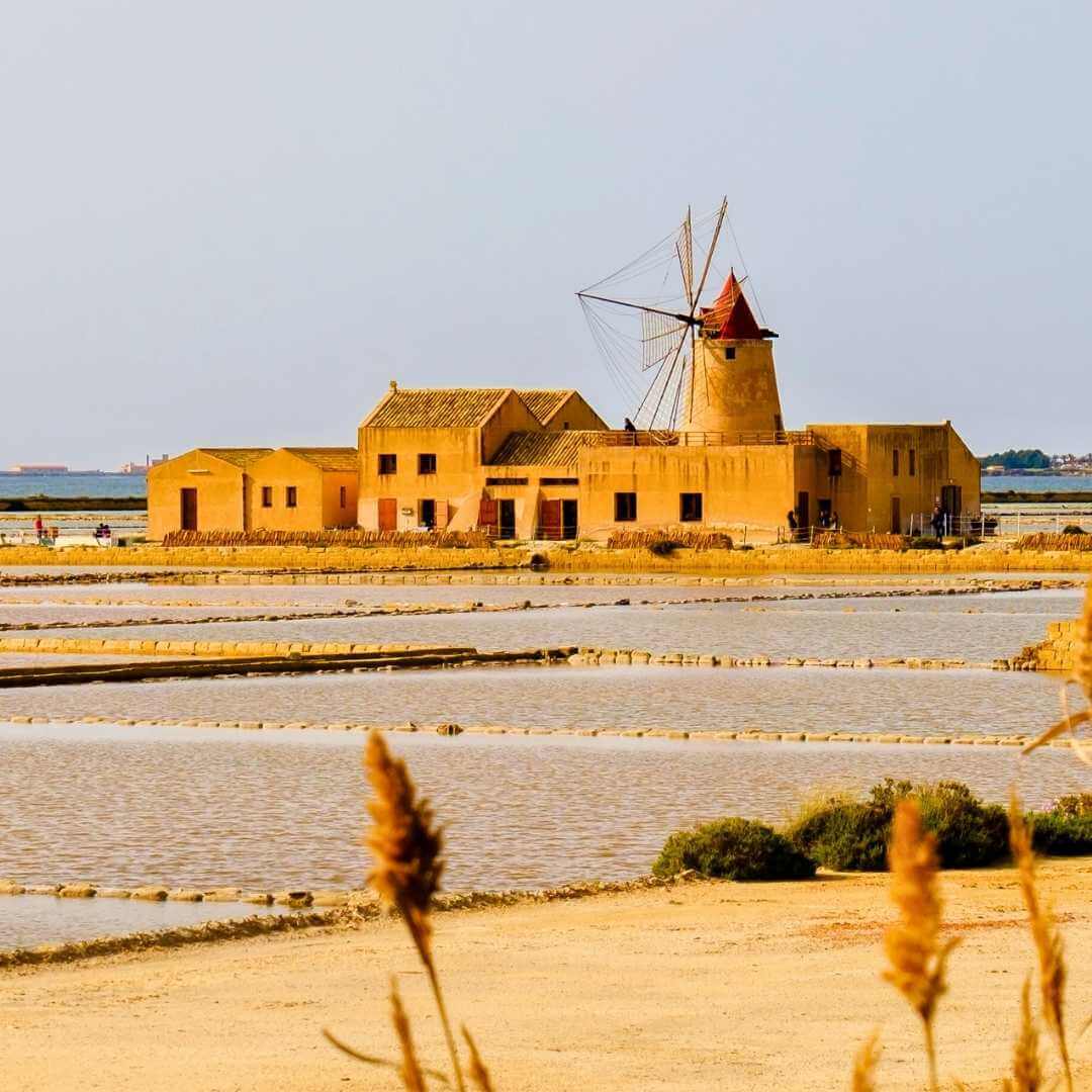 Saline della Laguna, "Isole dello Stagnone di Marsala" Nature Reserve (Marsala, Sicily, Italy)