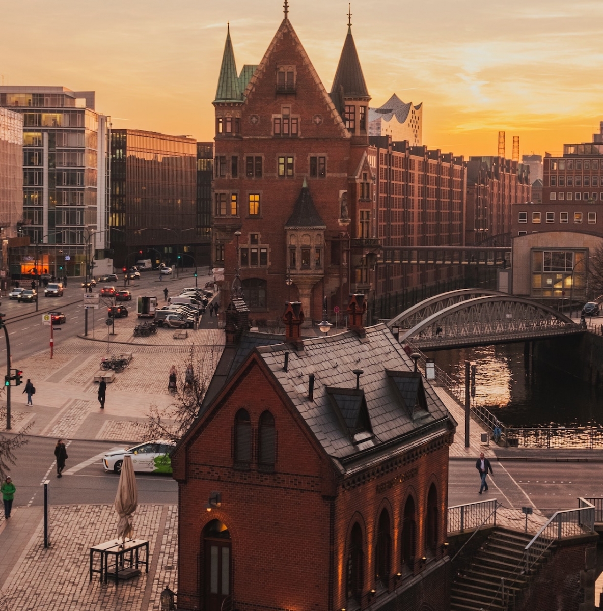 L'architecture de la Speicherstadt de nos jours