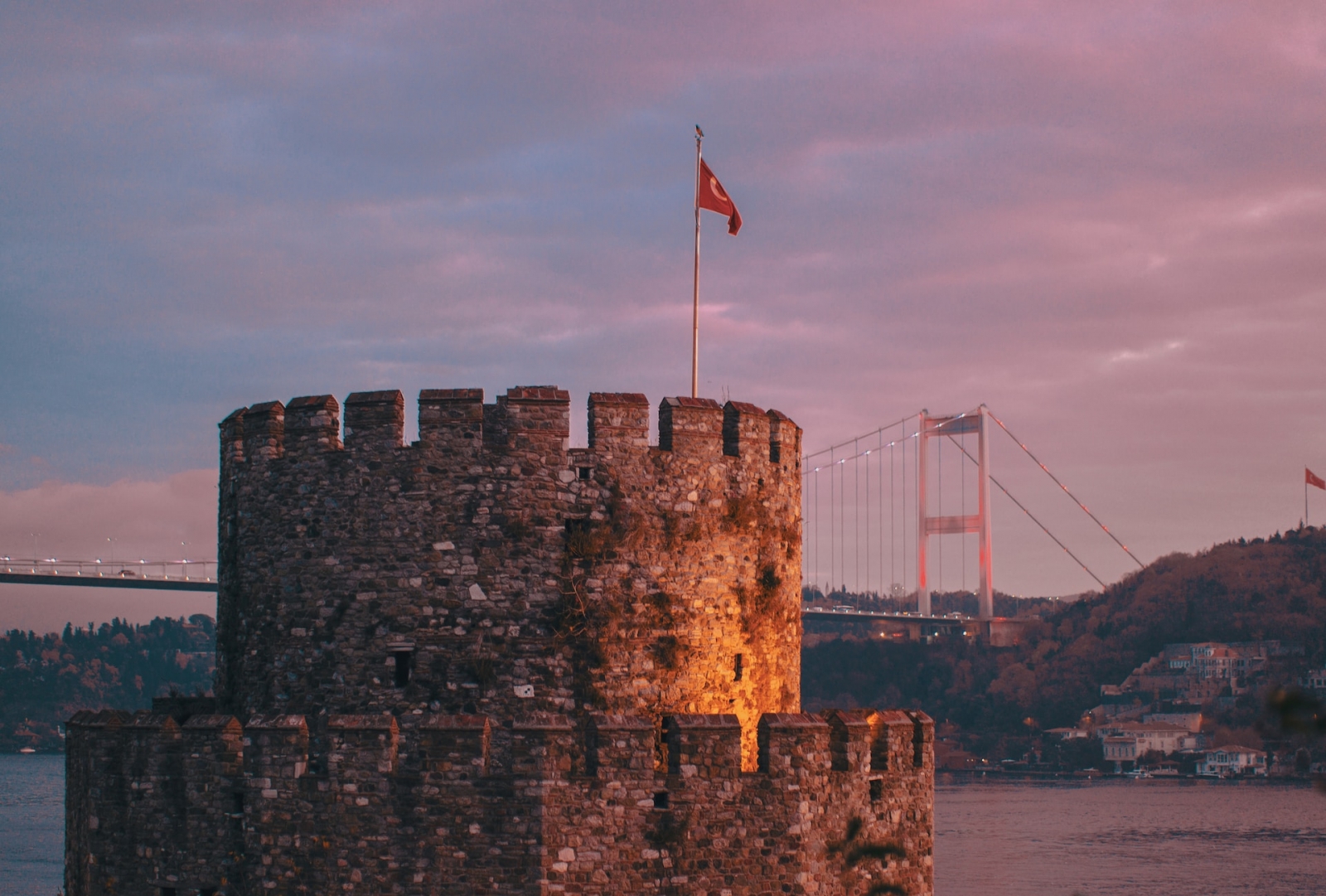 Rumeli-Festung und Fatih-Sultan-Mehmet-Brücke