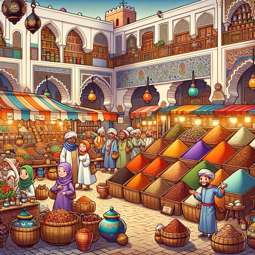 Maroc : visite du marché aux épices