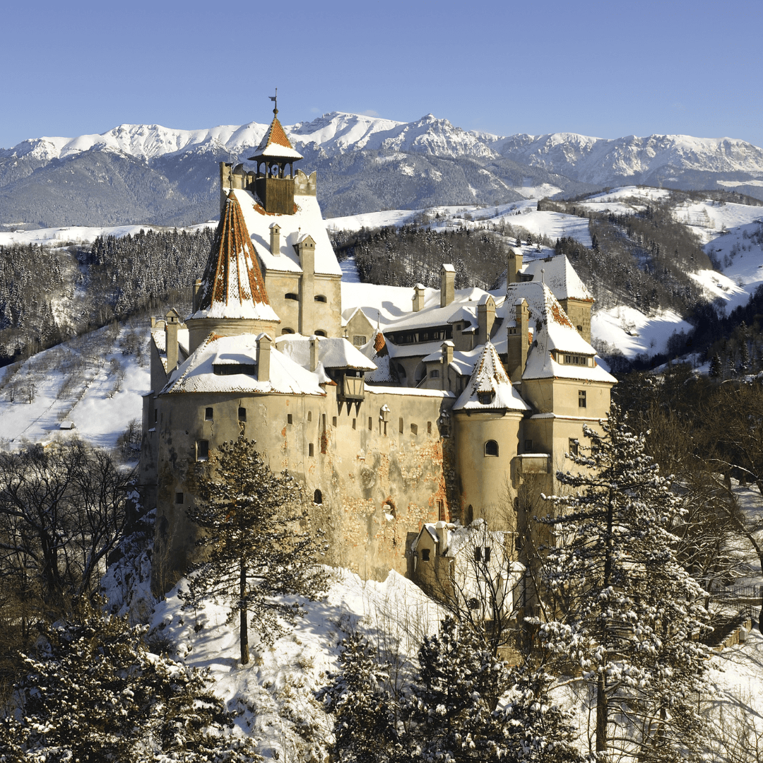 Замок Бран (Дракулы) из Трансильвании, Румыния