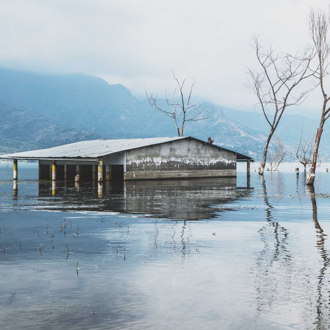 Inondazione del lago Atitlán