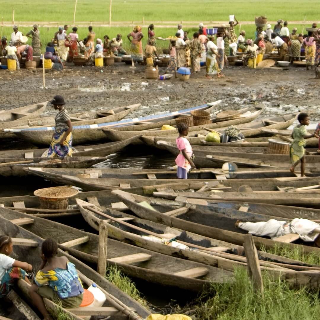 Рынок Ганви в Бенине