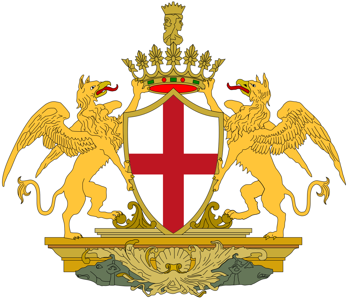 Wappen von Genua