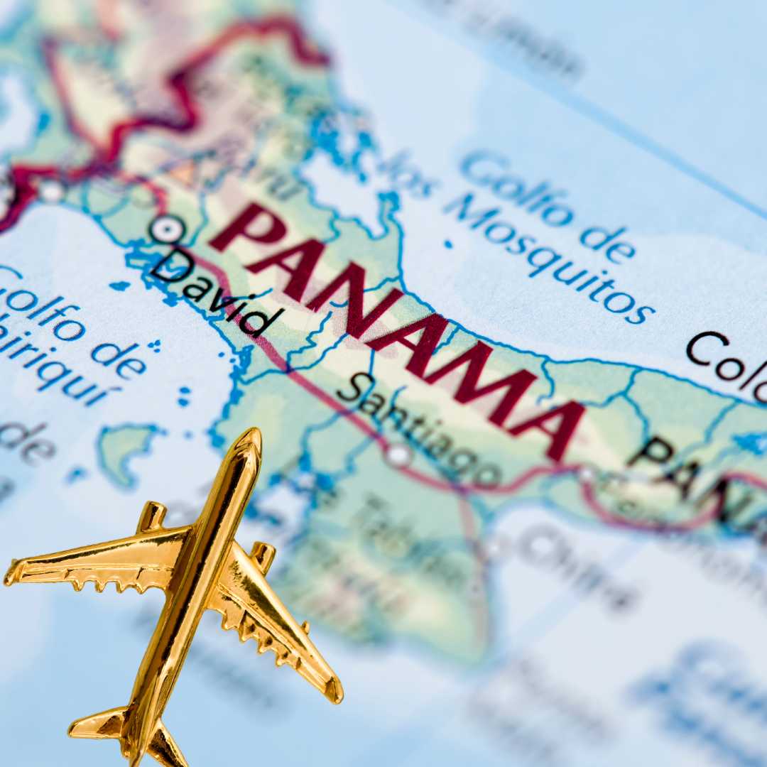 Mappa di Panamá