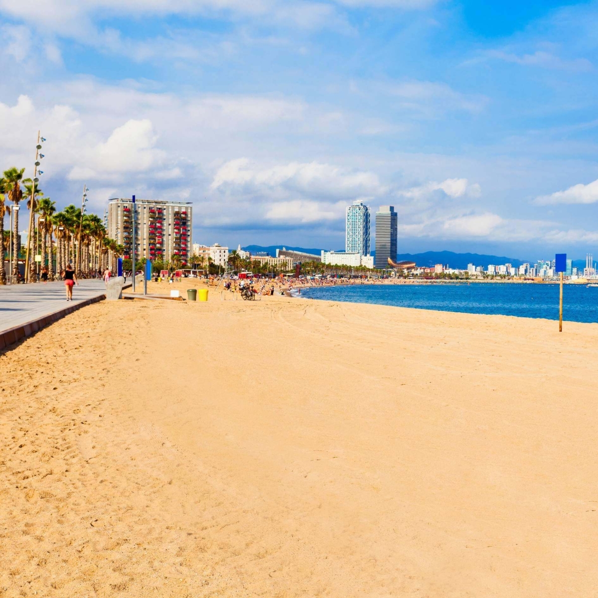 Городской пляж Плайя Барселонета, Барселона