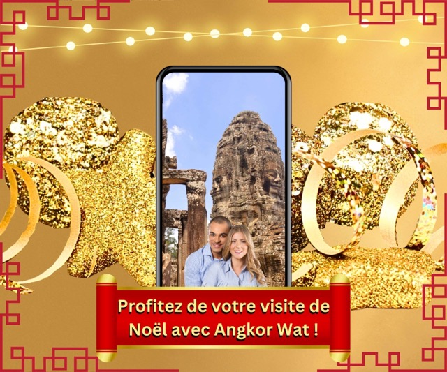 Profitez de votre visite de Noël avec Angkor Wat !