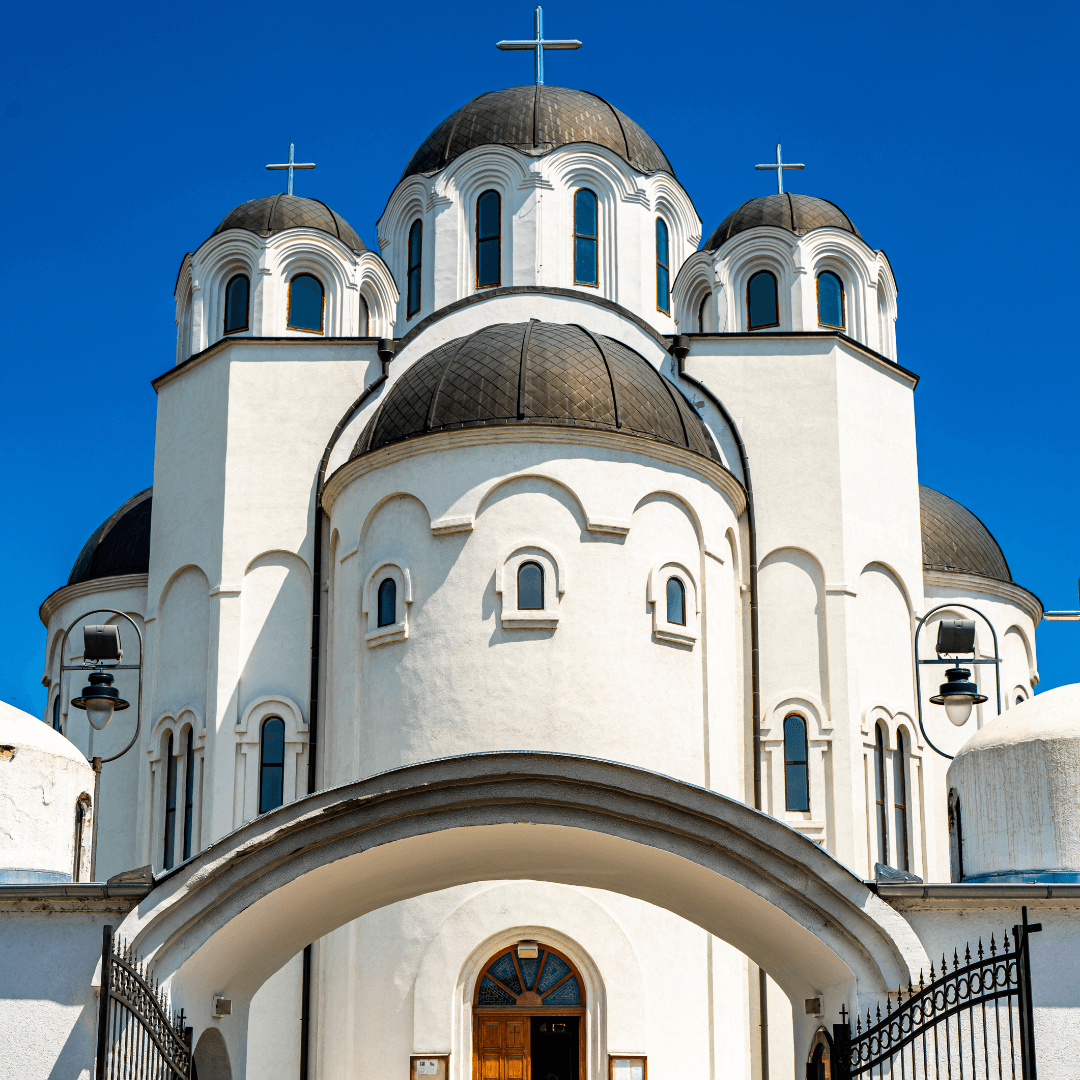 Orthodoxe Kirche in Telep, Novi Sad, Serbien