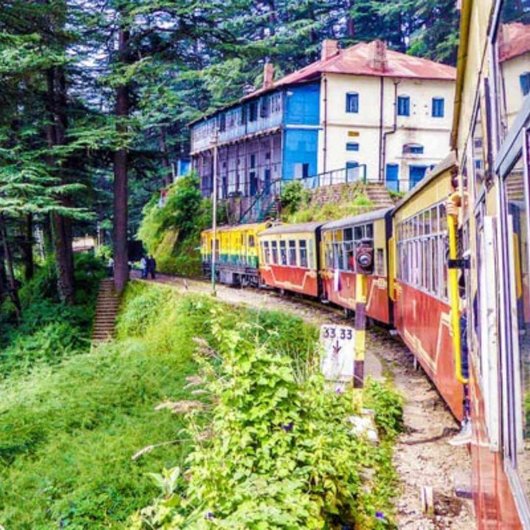 Le train de la reine himalayenne