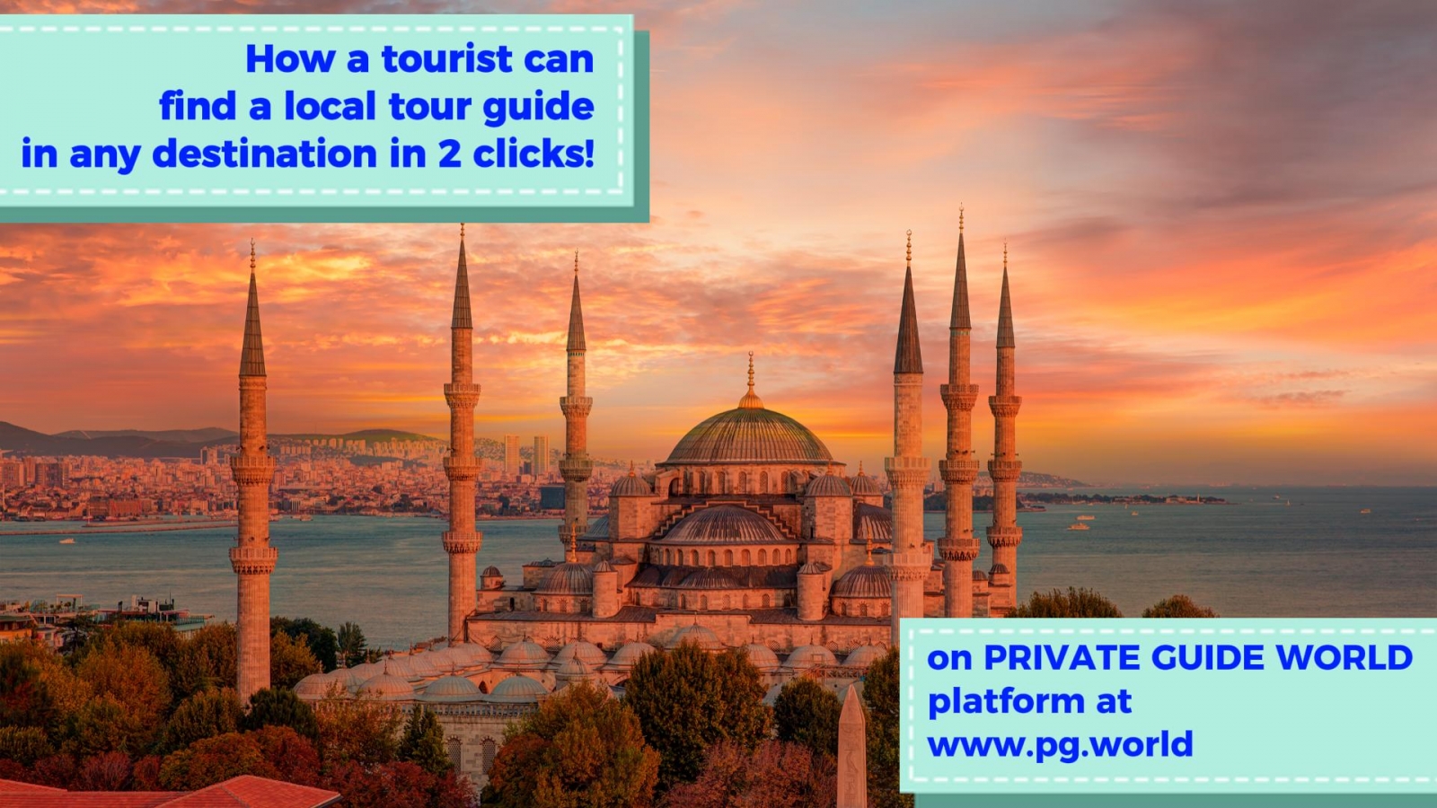How a tourist can find a tour guide in 2 clicks