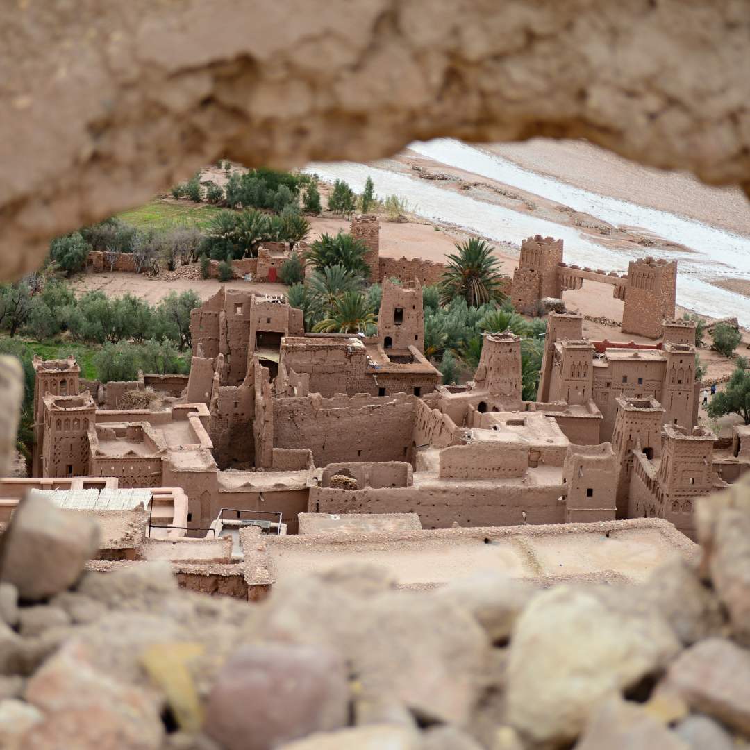 Ait ben Haddou in Morocco - protected by UNESCO