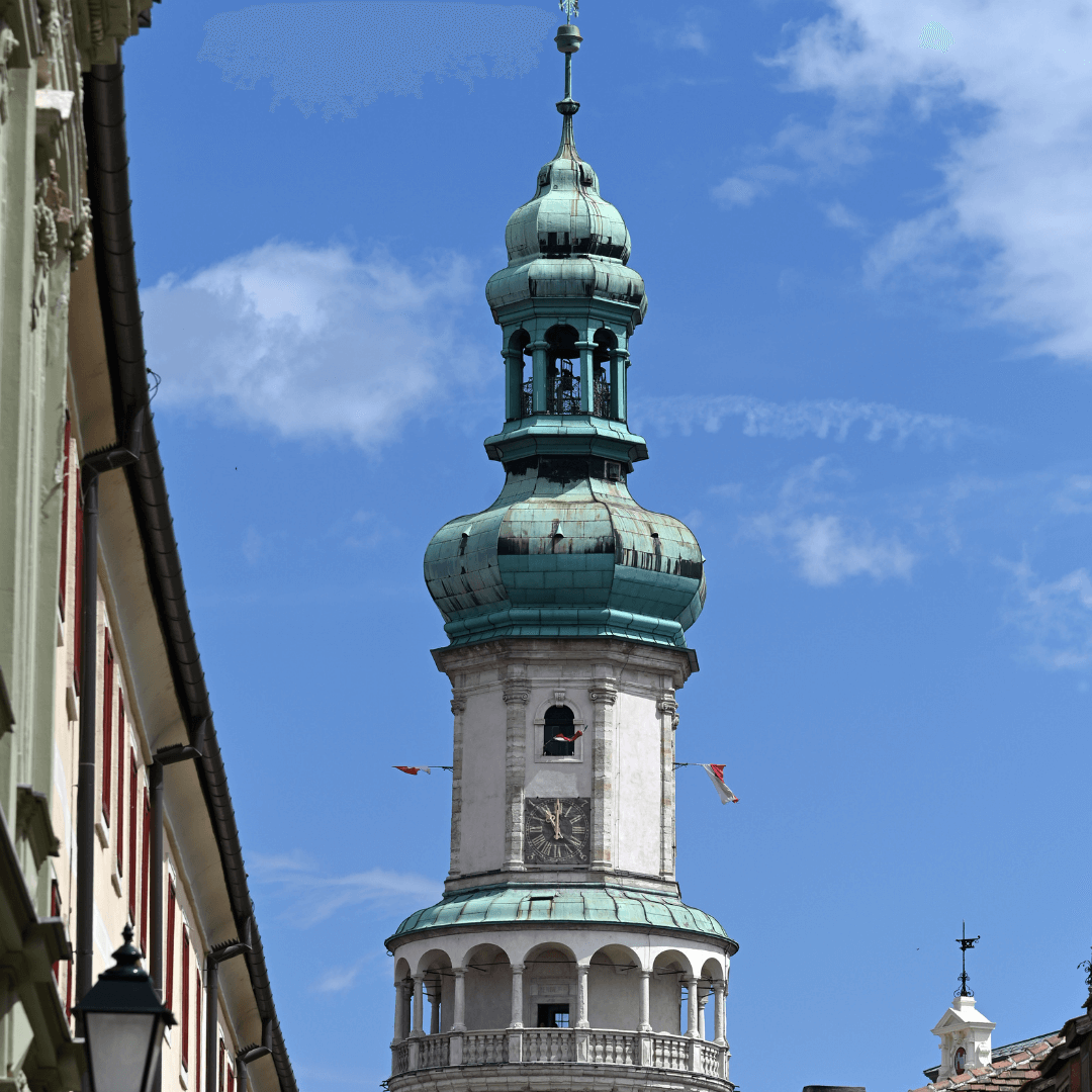 Torre dei vigili del fuoco a Sopron Ungheria