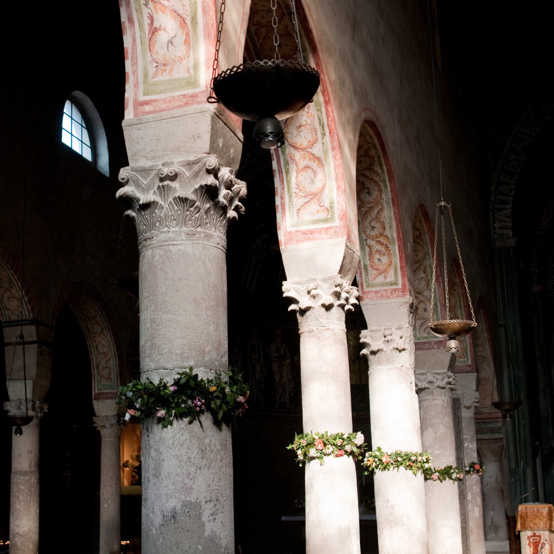 Интерьер собора Сан-Джусто в Триесте