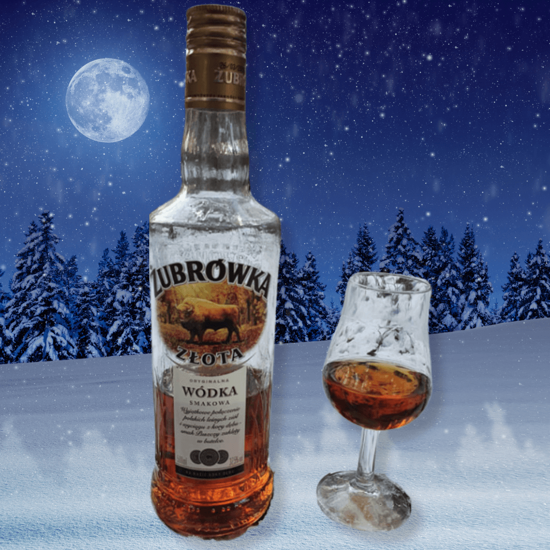 Zubrovka and the moon