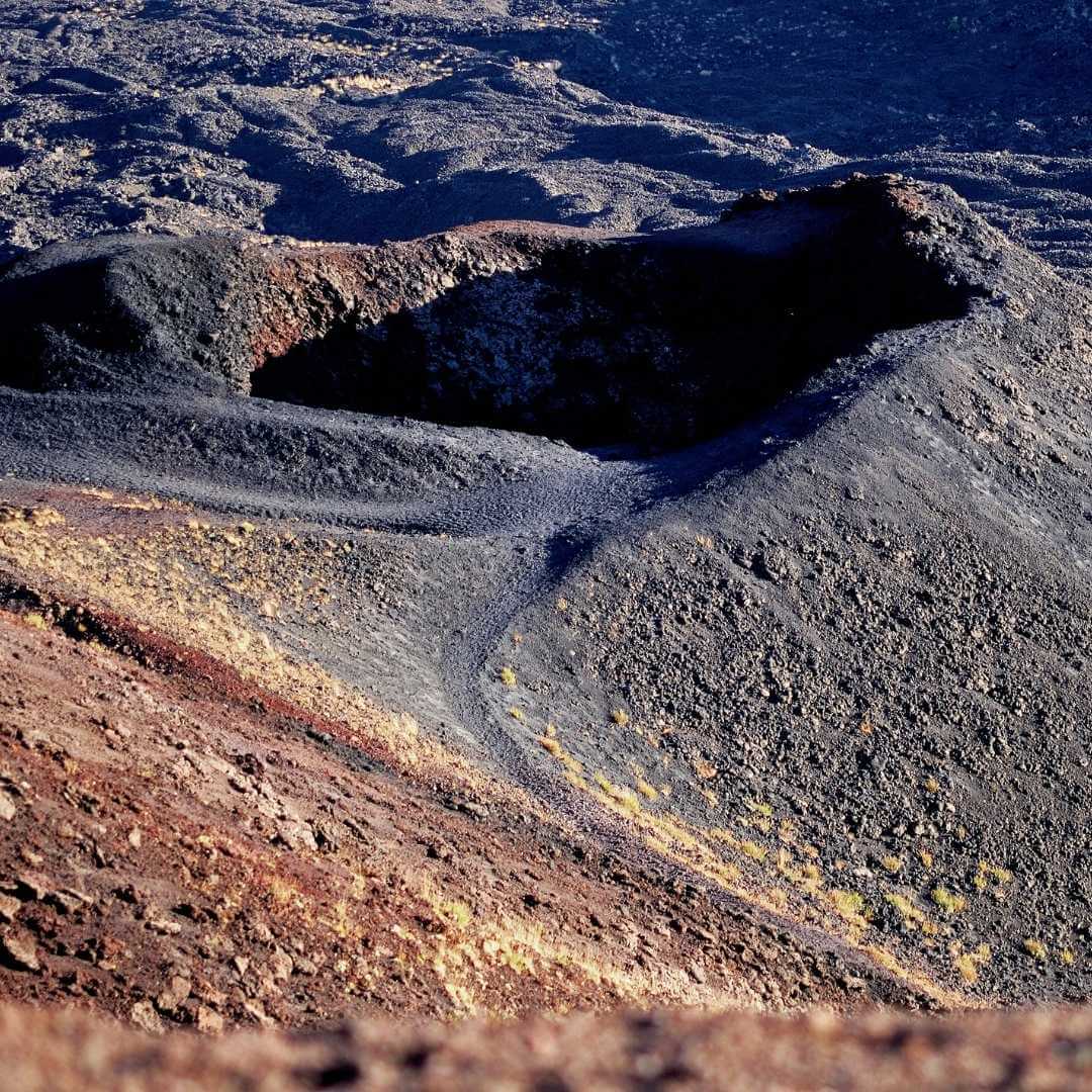 Vista dell'Etna in autunno