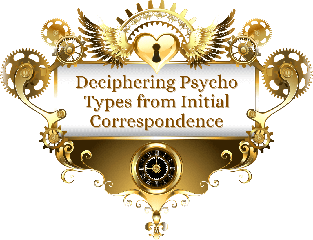 Deciphering Psychotypes from Initial Correspondence