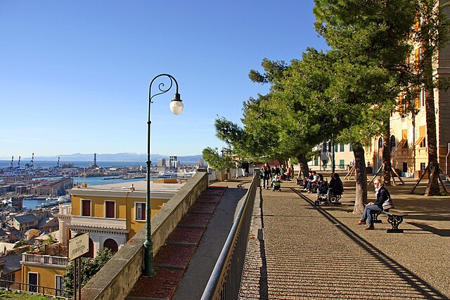 explanada del Castelletto