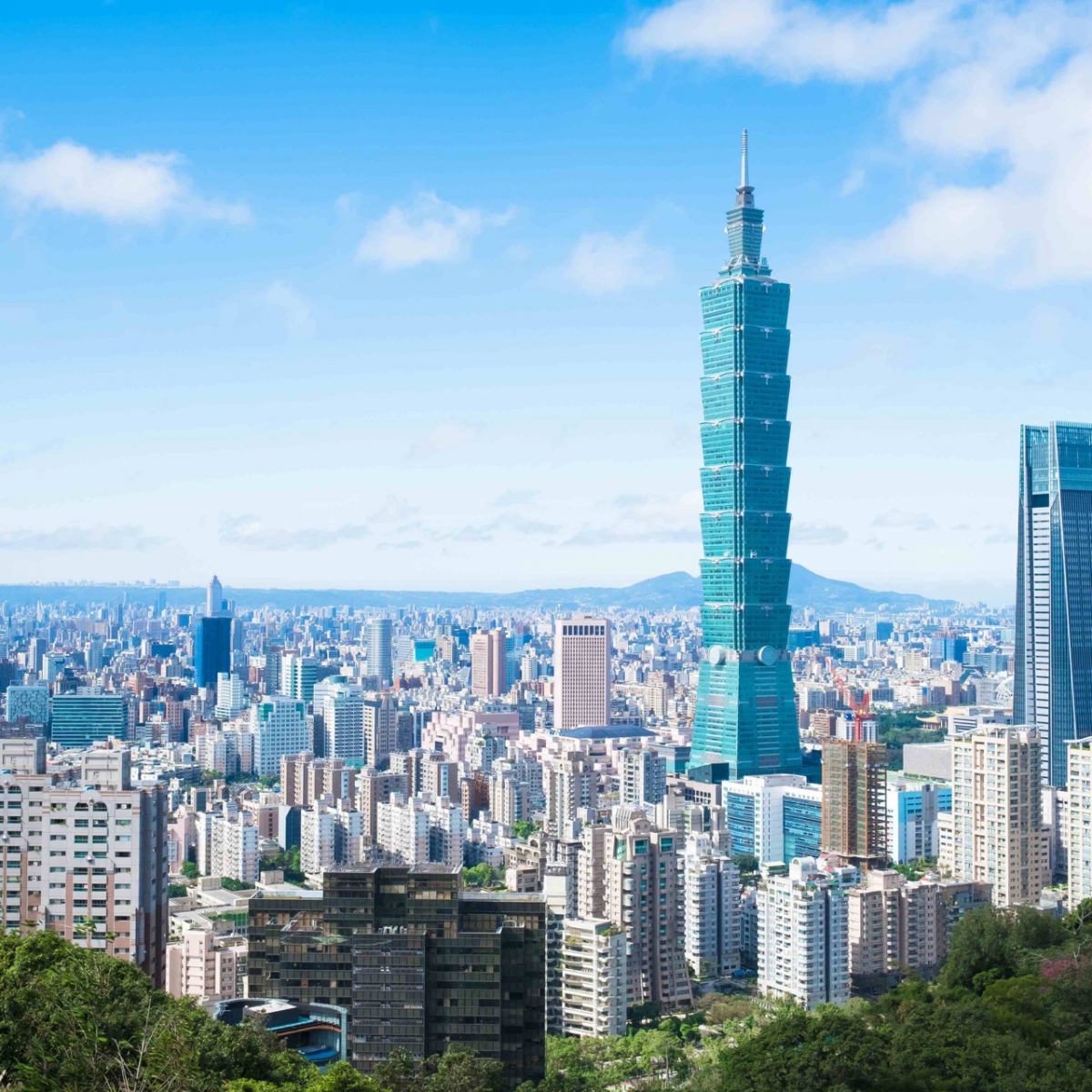 Una mañana en la ciudad de Taipei