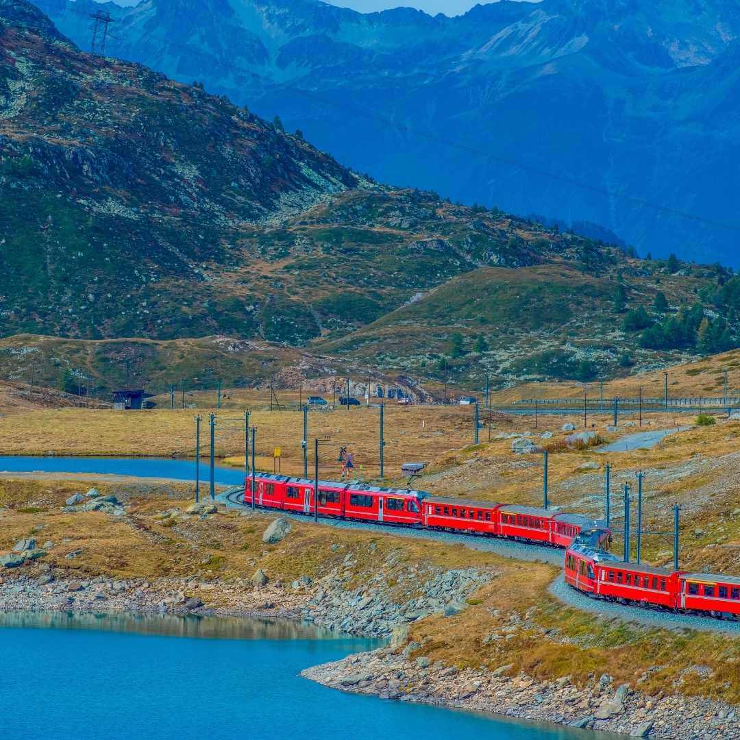 Train rouge Bernina