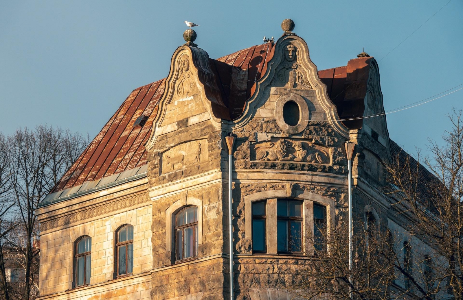 altes Jugendstilhaus in Riga