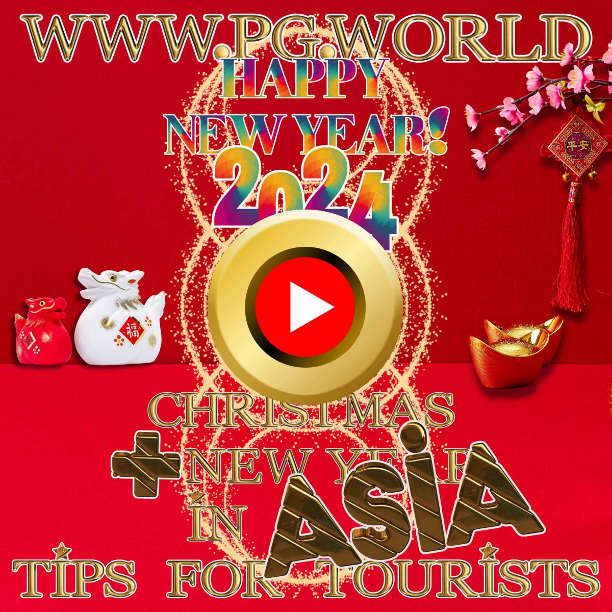 Vidéo sur la tournée des célébrations de Noël et du Nouvel An 2024 en Asie