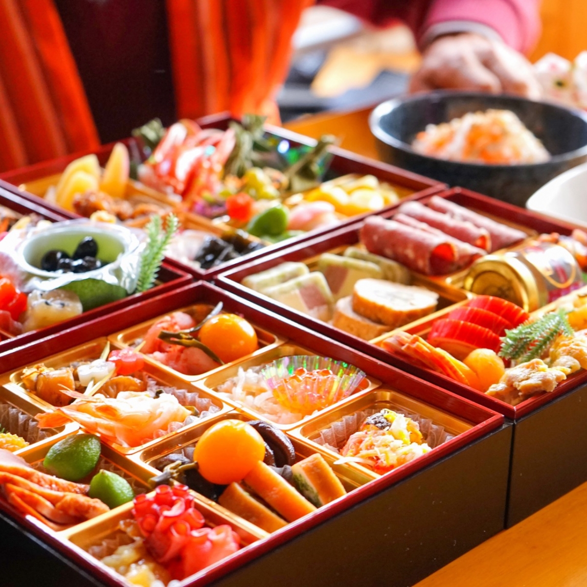 Osechi-ryori - traditional New Year's dishes in Japan