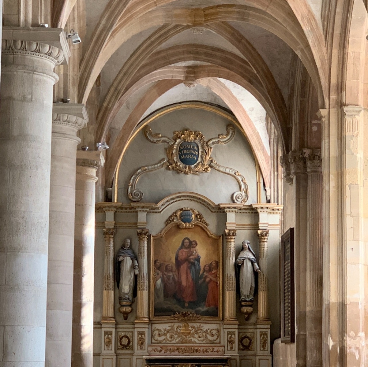 Interior de la catedral de Le Havre