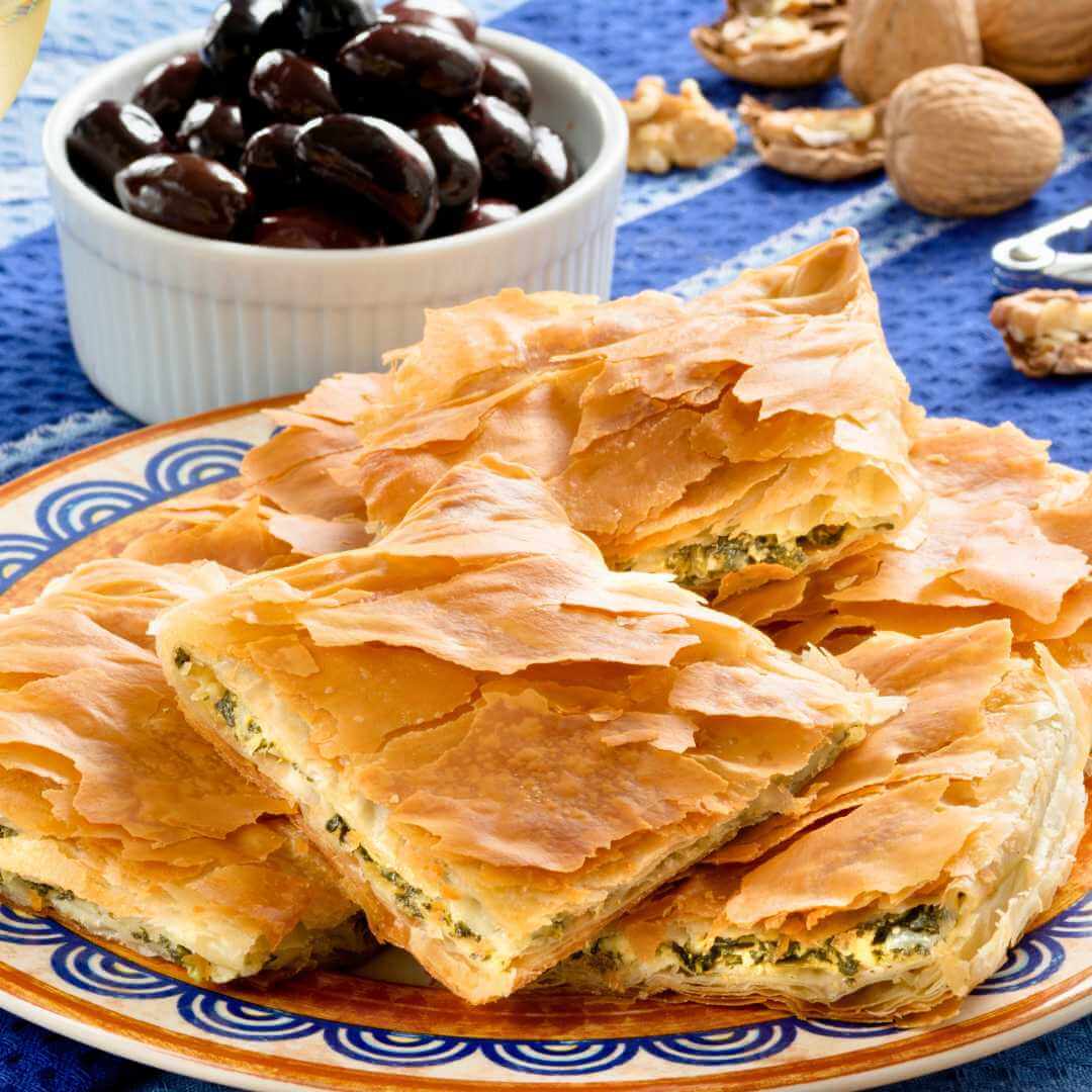 Spanakopita - Torta greca di spinaci