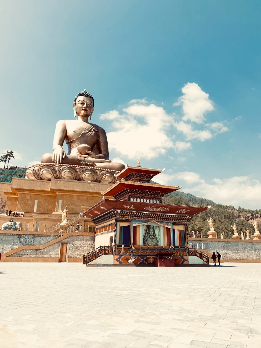 Buddha Dordenma statue in Bhutan