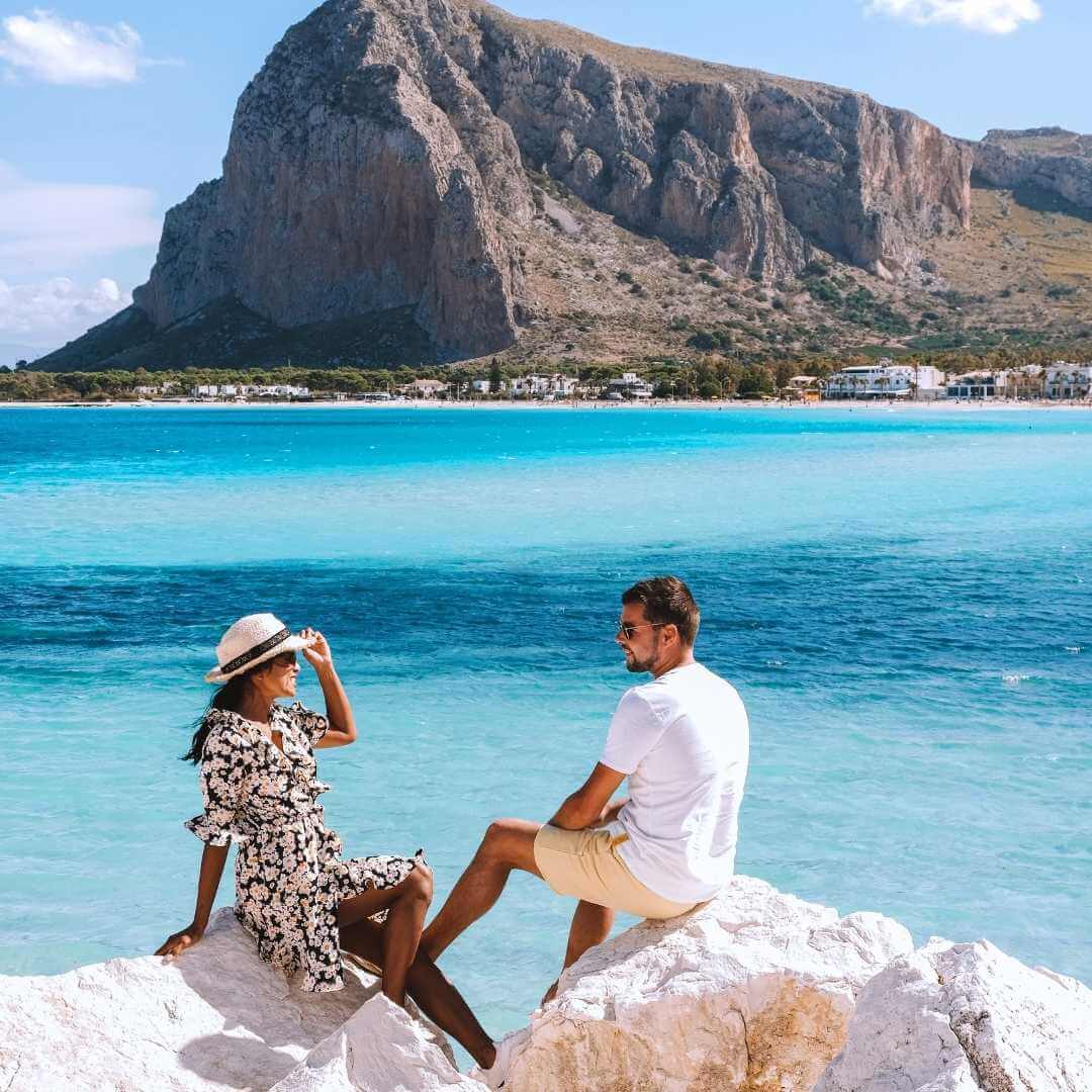 Spiaggia di San Vito Lo Capo in Sicilia