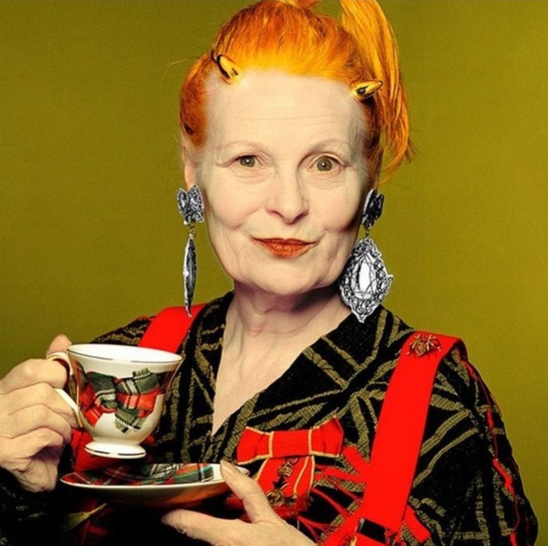 Vivienne Westwood is a British fashion designer known for her significant impact on the fashion world. She's renowned for her distinctive and rebellious designs that have challenged traditional fashion norms and pushed boundaries. Westwood played a pivotal role in the emergence of punk and new wave fashion in the 1970s and 1980s.  Her designs often incorporate unconventional materials, bold patterns, and a unique blend of historical references with contemporary elements. Westwood's work is characterized by its strong emphasis on individuality, self-expression, and a disregard for established fashion conventions.  Throughout her career, Westwood has been an advocate for environmental and social causes, using her platform to raise awareness about issues such as climate change and inequality. This commitment to activism has further solidified her impact beyond the realm of fashion.  In summary, Vivienne Westwood's impact on fashion can be described as revolutionary, rebellious, and influential, with her designs and ideologies continuing to shape and inspire the fashion industry and cultural movements around the world.
