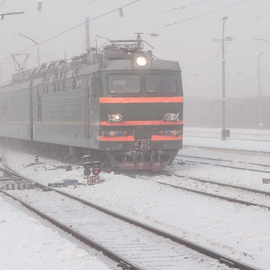 10000 км бесконечного снега за окном поезда