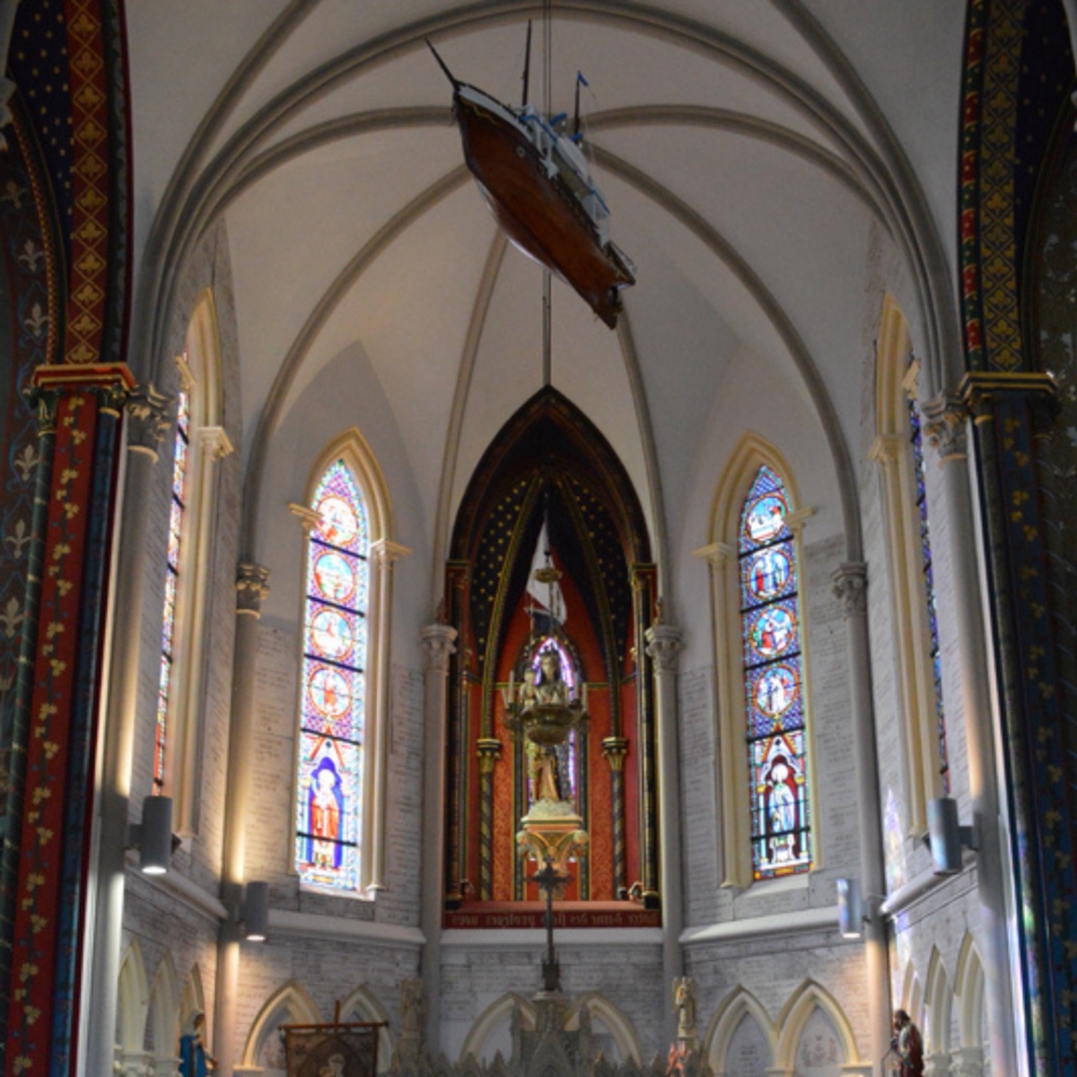 Kapelle Notre-Dame des Flots in SAINTE-ADRESSE, Normandie, Frankreich
