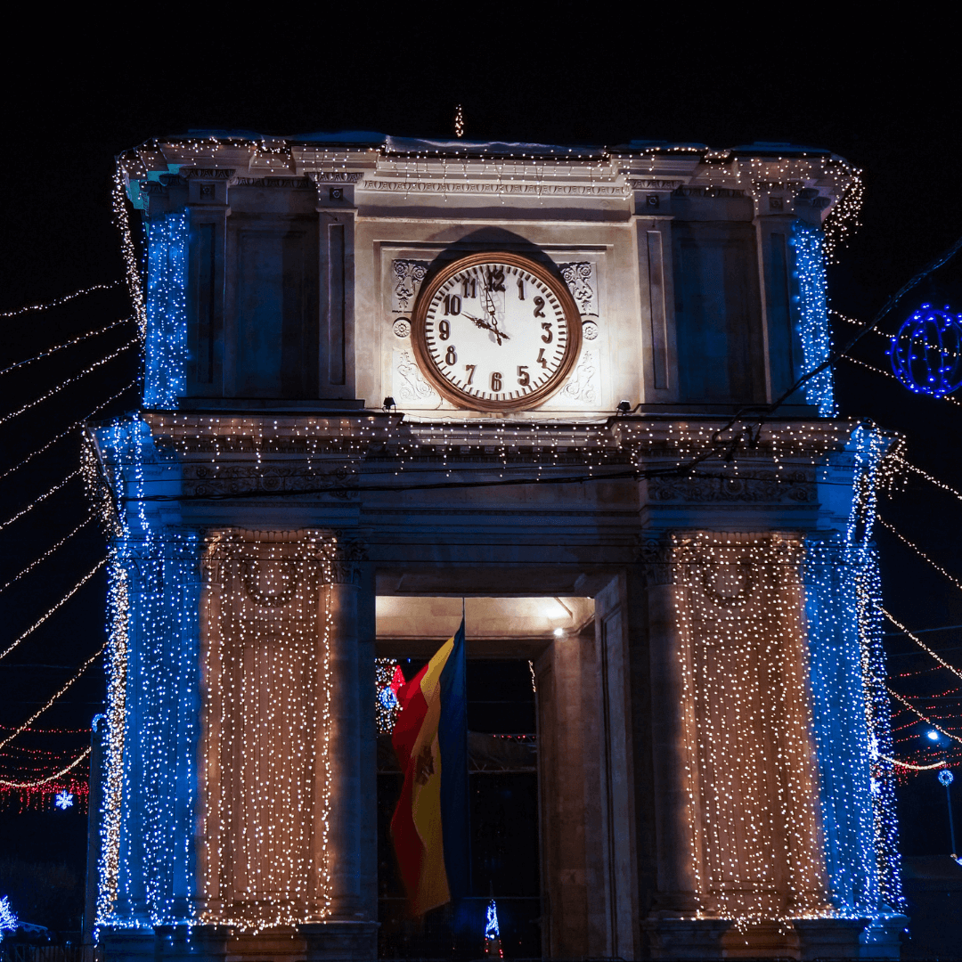 Triumphal Arch in Chisinau, Moldova