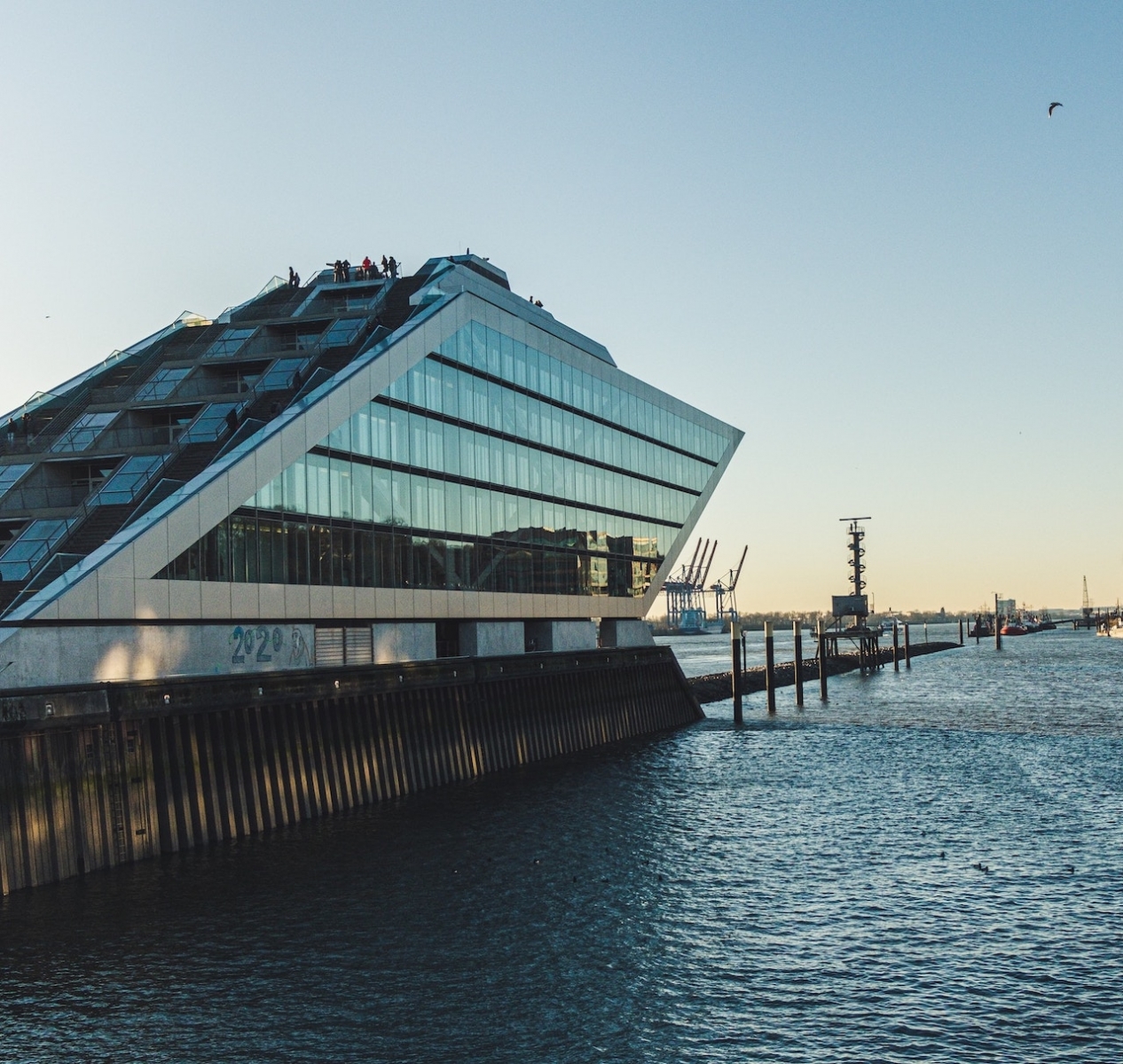 Le Dockland à Hambourg