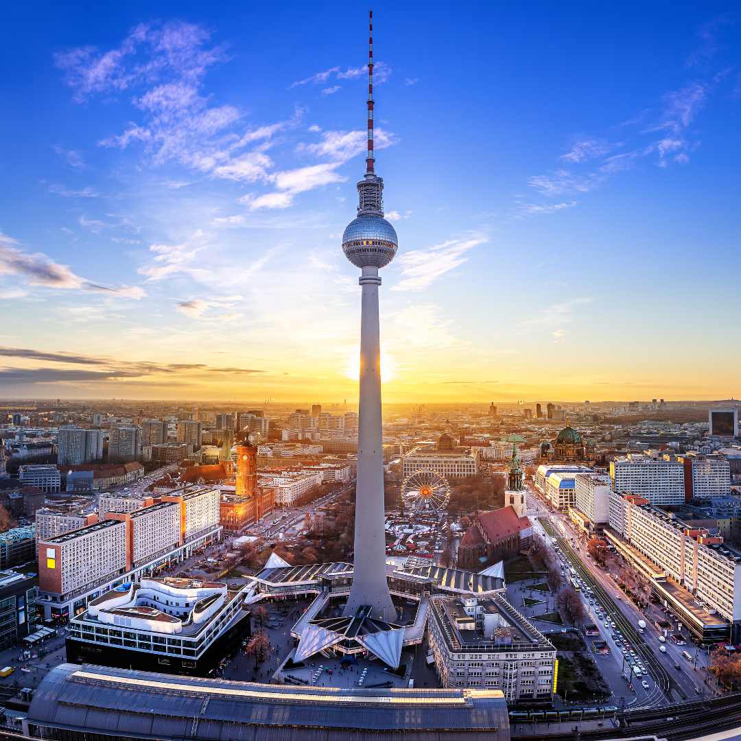 Панорама Берлина с TeleTower
