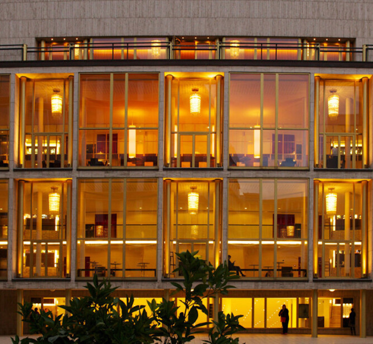 Extérieur de l'Opéra national de Hambourg