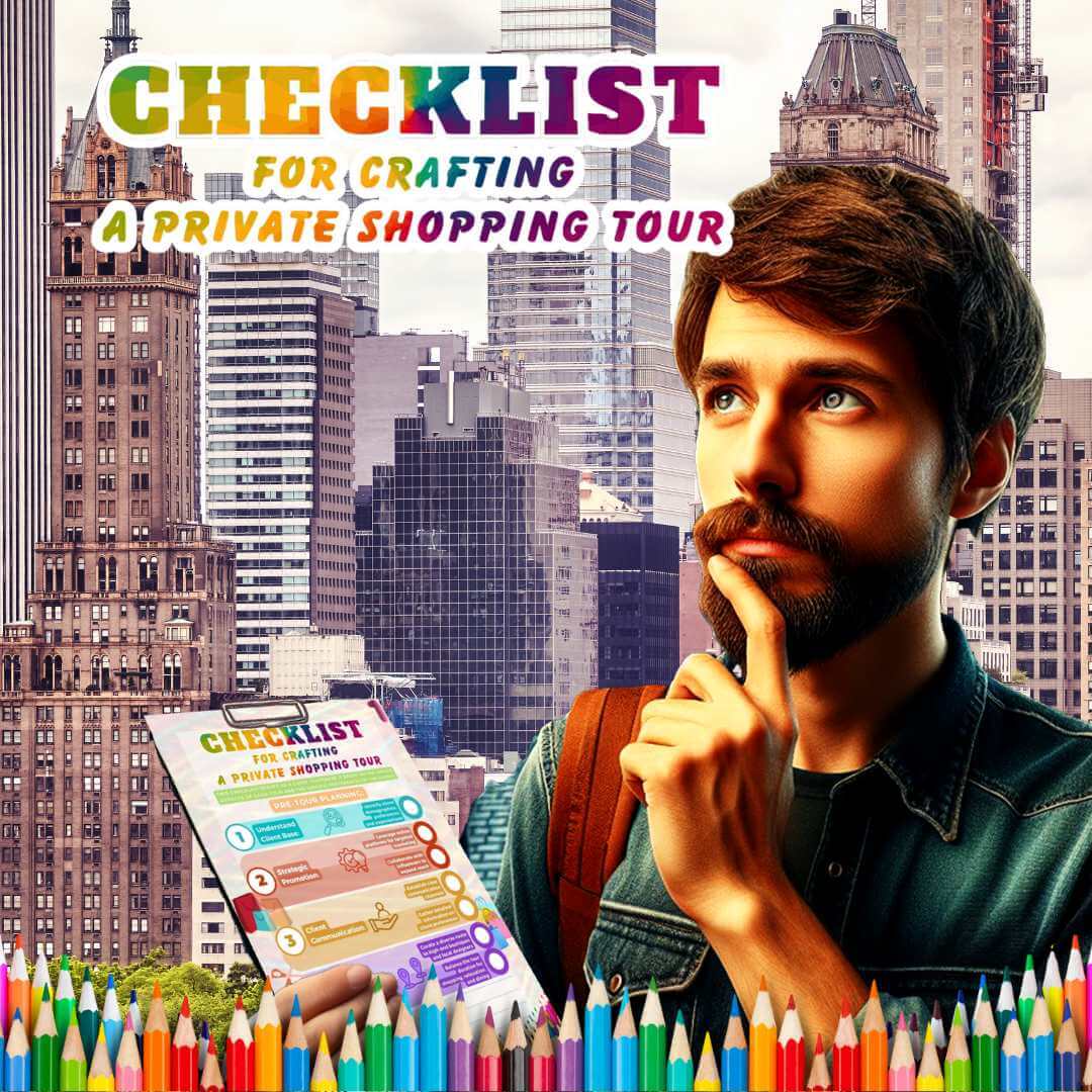 Checklist for crafting shopping tours for download