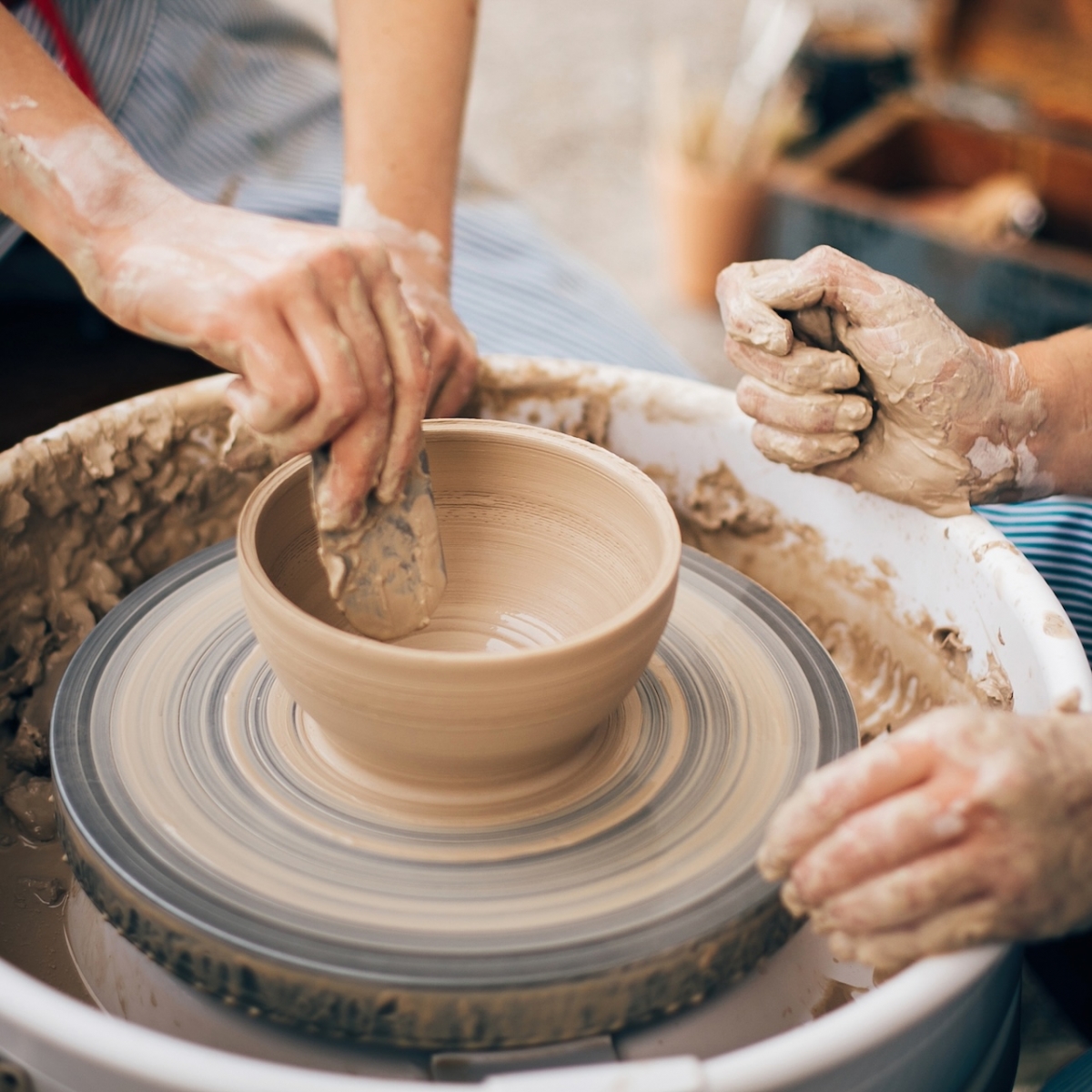 Pottery Workshop in Le Havre, Normandy