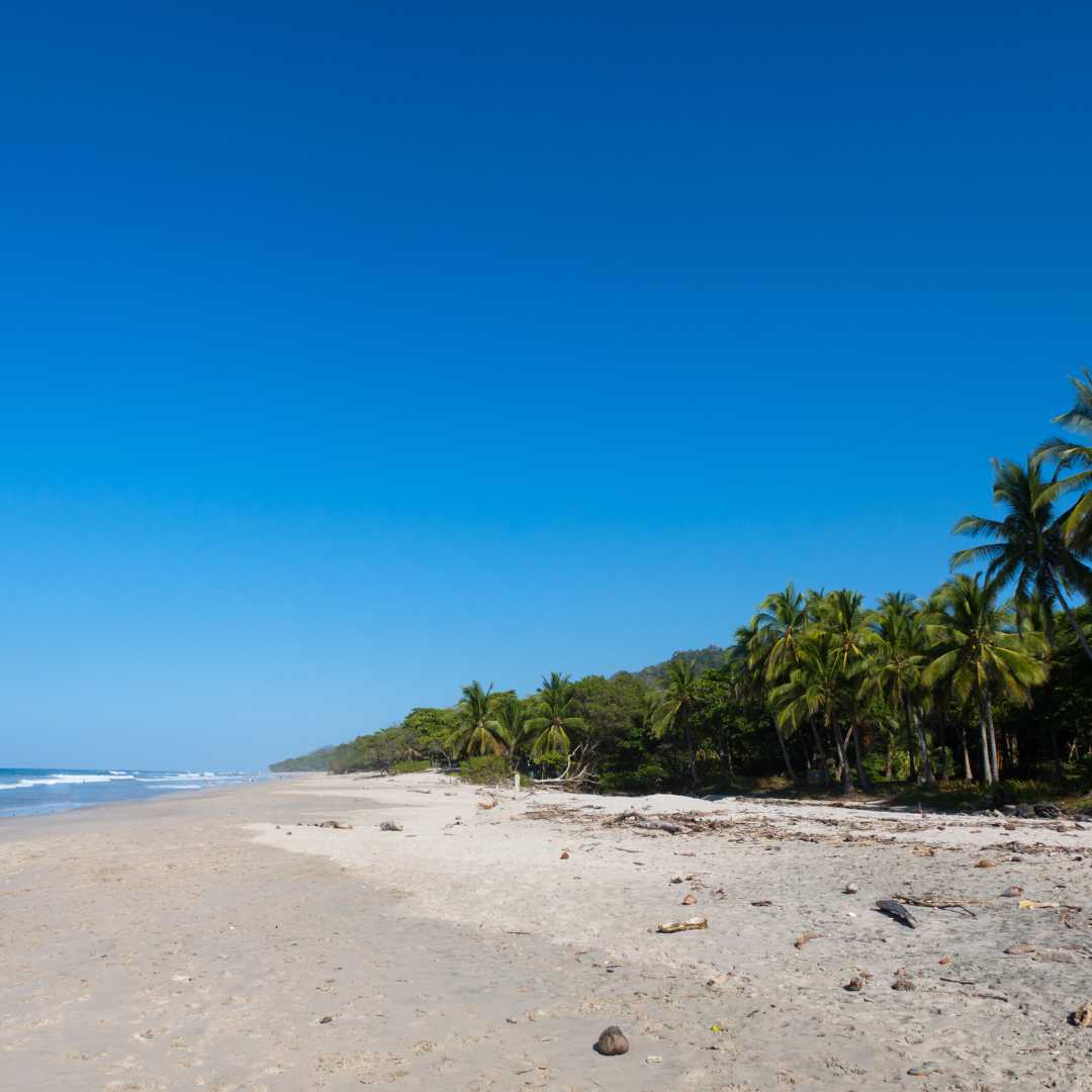 Spiaggia naturale selvaggia Costa Rica, Santa Teresa