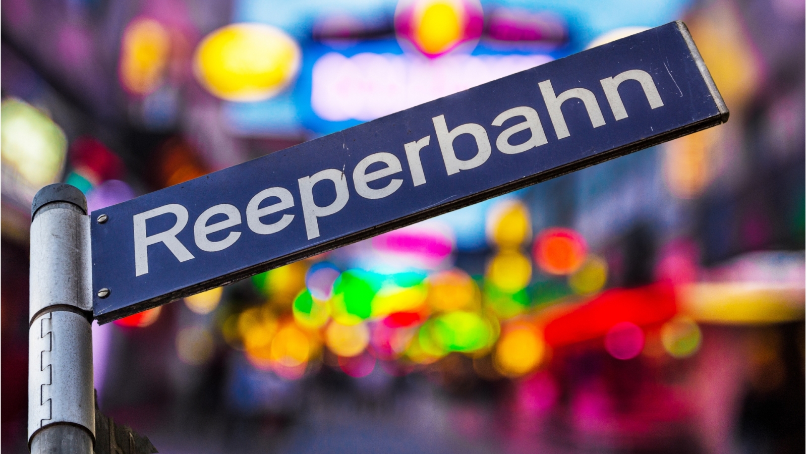 Reeperbahn en Hamburgo