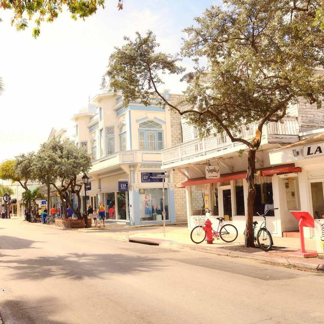Rue Duval, Key West, Floride, États-Unis
