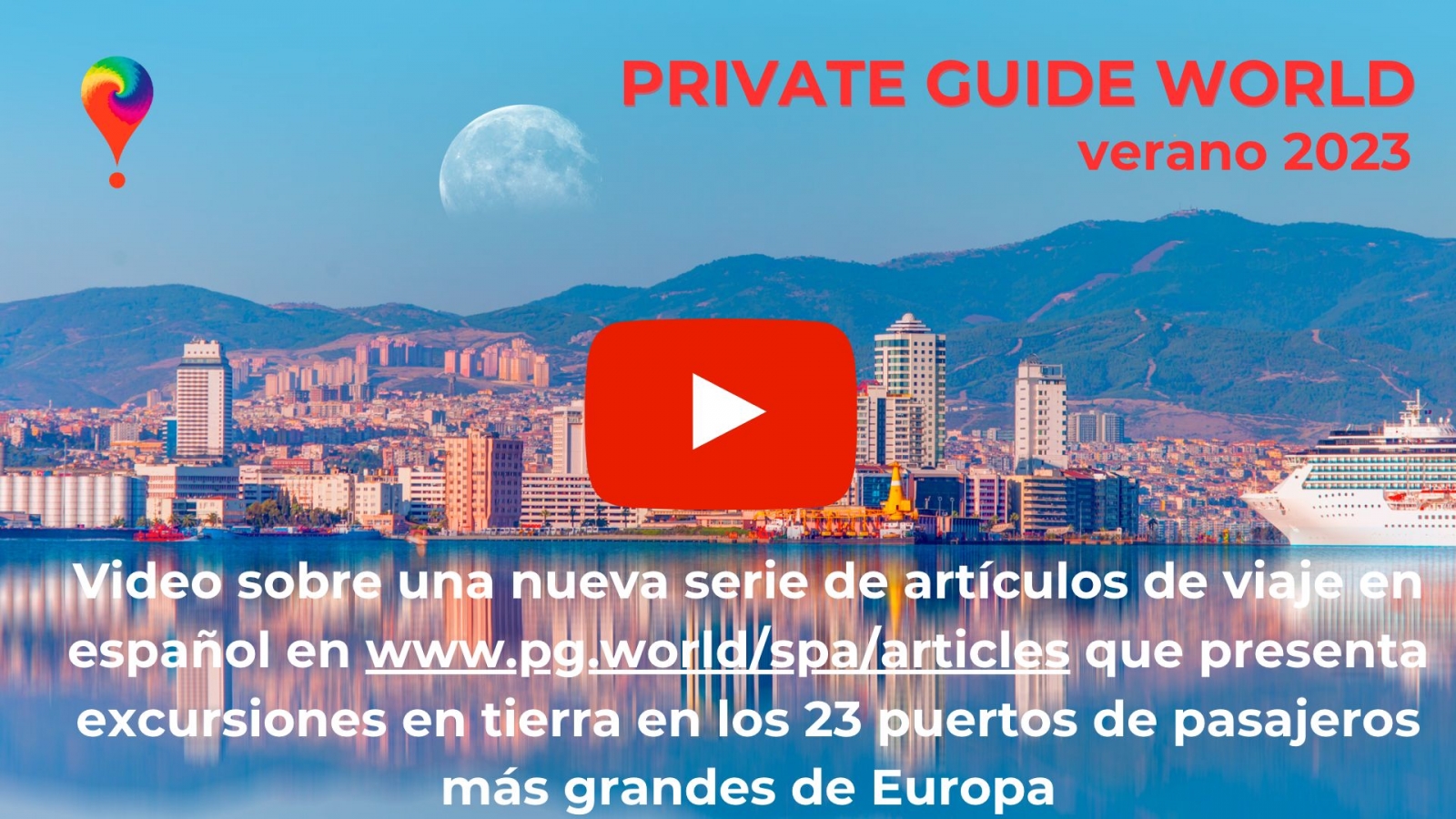 Vídeo en nuestro canal de YouTube @PrivateGuideWorld :: Excursiones en tierra en 23 puertos de pasajeros de Europa en www.pg.world